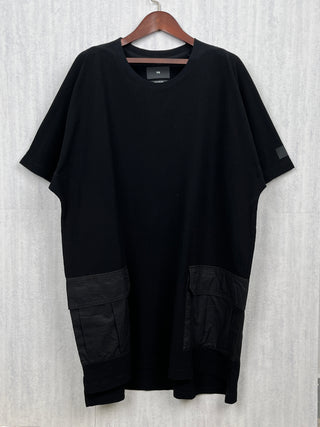 Crepe Jersey Short Sleeve Pocket T-Shirt