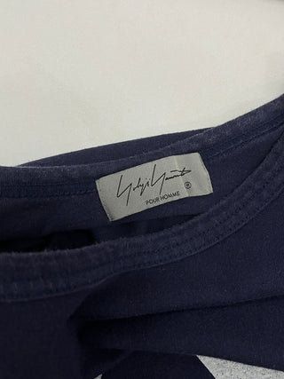 Navy Logo Print T-Shirt