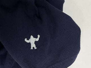 Navy Logo Print T-Shirt