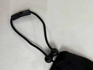 Black T-Shirt With Drawstring