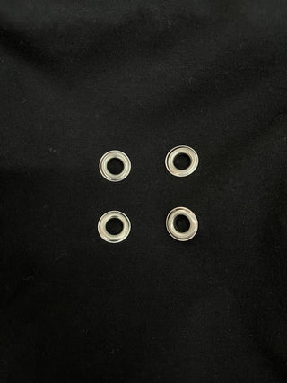 Black Tommy Eyelet T-Shirt