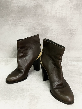 Brown 90mm Short Boots