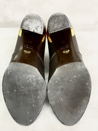 Brown 90mm Short Boots