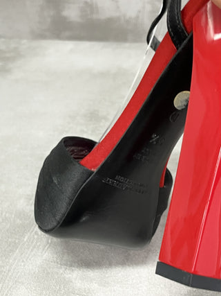 Black 125mm Platform High Heels