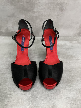 Black 125mm Platform High Heels