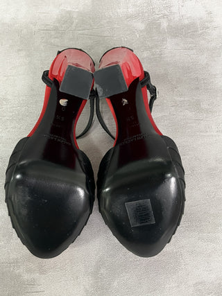Black 125mm Platform High Heels