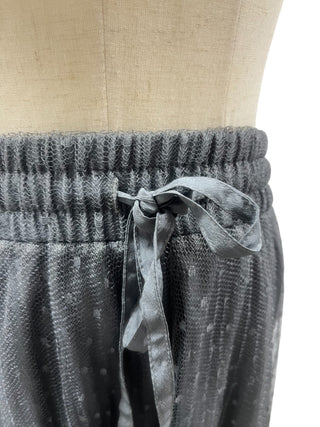 Grey Polka Dot Tulle Skirt