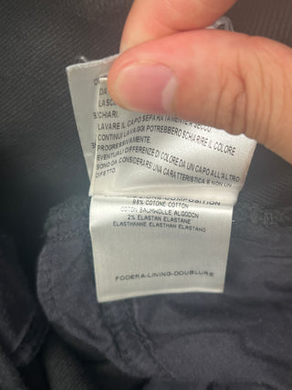 Black Jeans With Studded Waistband