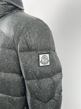 Grey Puffer Parka Jacket