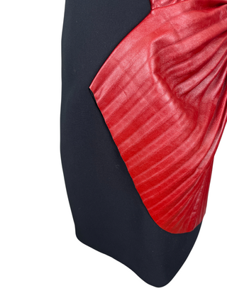 Black Mesh Cocktail Dress