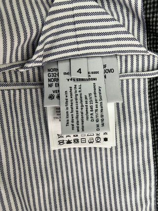 Grey Puffer Parka Jacket