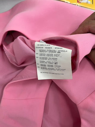 Pink Ankle Length Dress With Balloon End