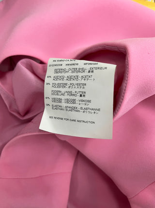 Pink Ankle Length Dress With Balloon End