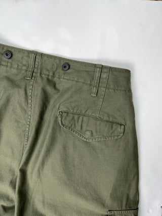 Dark Green Army Cargo Pants