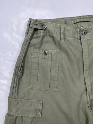 Dark Green Army Cargo Pants
