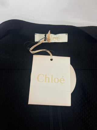 Black Wrapped Top With Gold Buckle