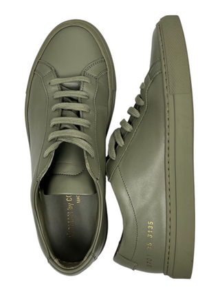 Olive Green Achilles Low Sneakers