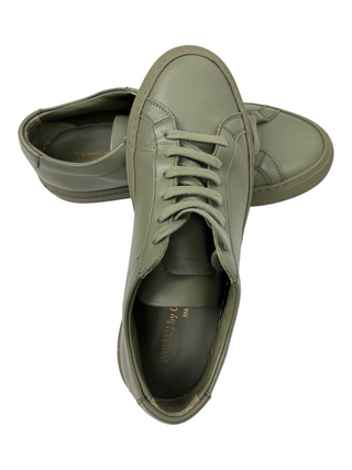 Olive Green Achilles Low Sneakers