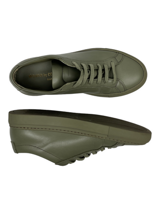 Olive Green Achilles Low Sneakers