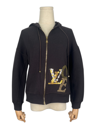 Brown Cashmere Hoodie