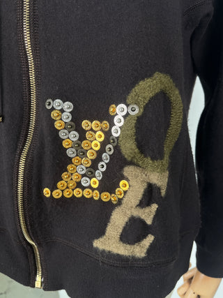 Brown Cashmere Hoodie