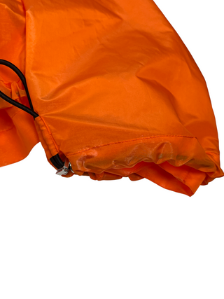 Orange Zip Up Jacket