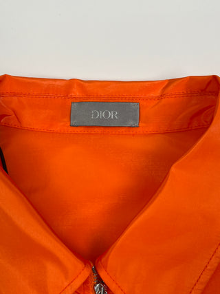 Orange Zip Up Jacket