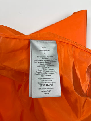 Orange Zip Up Jacket