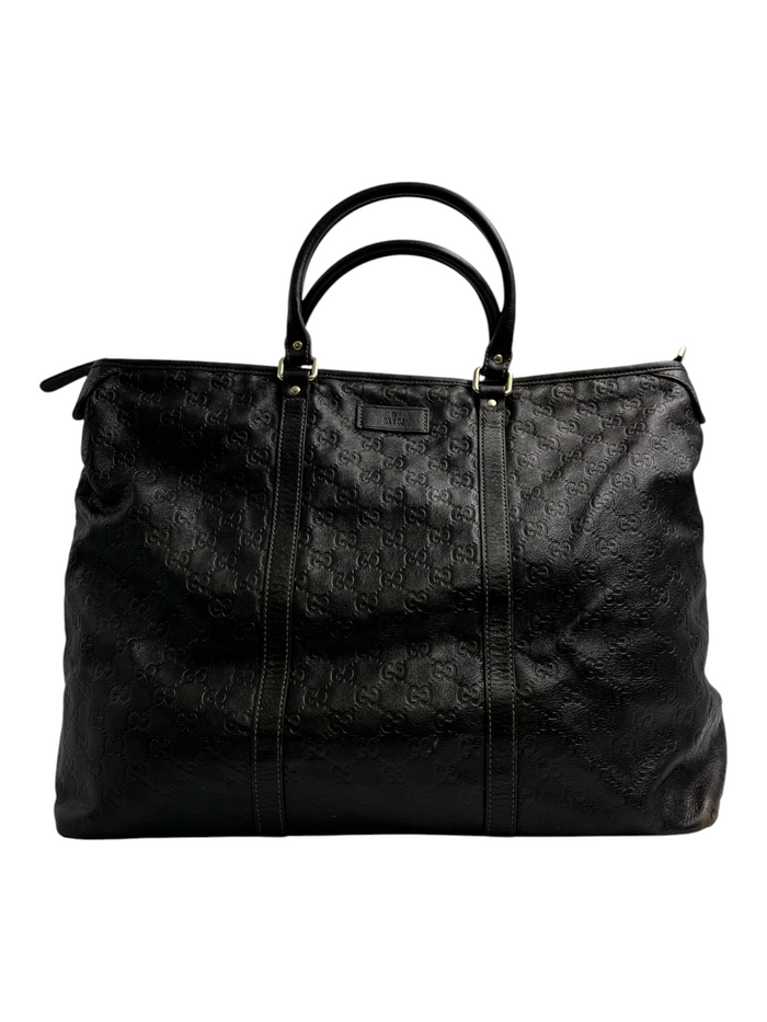 Brown Monogram Carrier Bag