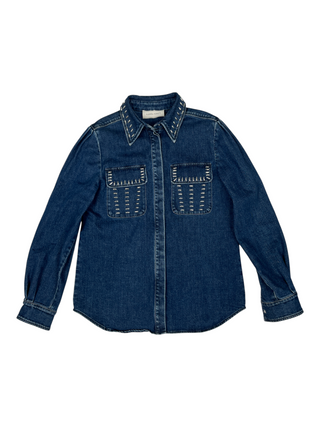 Denim Long Sleeve Shirt