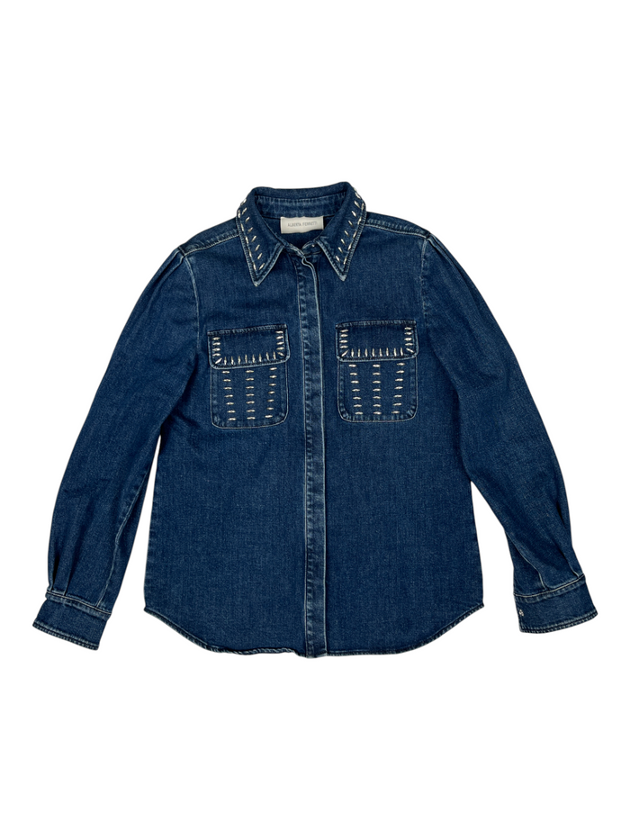 Denim Long Sleeve Shirt