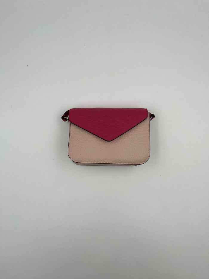 Pink And Salmon Diorissimo Promenade Envelope Pouch Bag