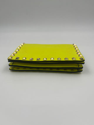 Neon Yellow Rockstud Handbag