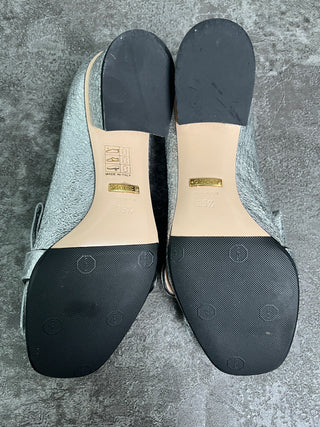 Silver GG Marmont Metallic Pumps