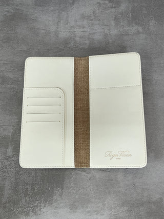 Beige Passport Holder