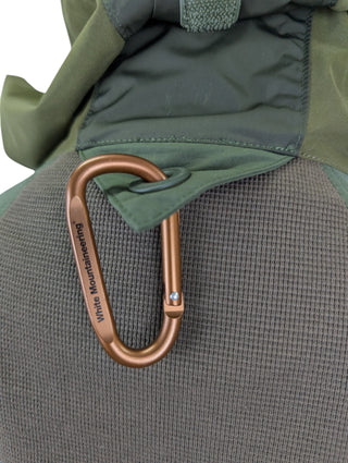 Green Layered Hooded Jacket