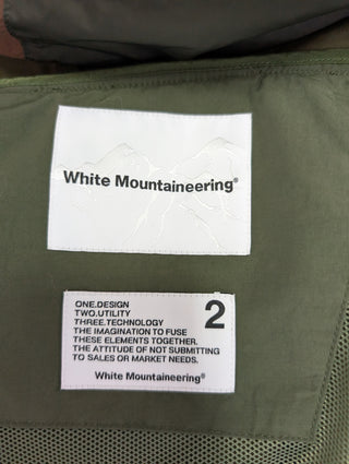 Green Layered Hooded Jacket