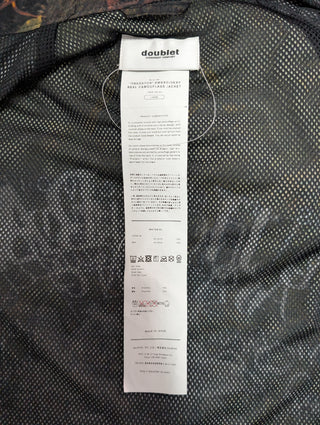 Dark Olive Autumn Leaves Print Button Up Zip Up Jacket