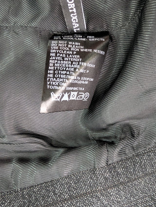 Charcoal Grey Single Buttoned Blazer