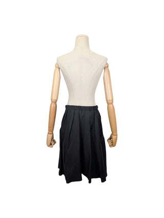 Black Flare Skirt With 2 Side Pockets