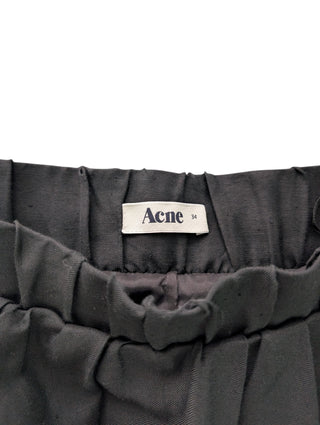 Black Flare Skirt With 2 Side Pockets