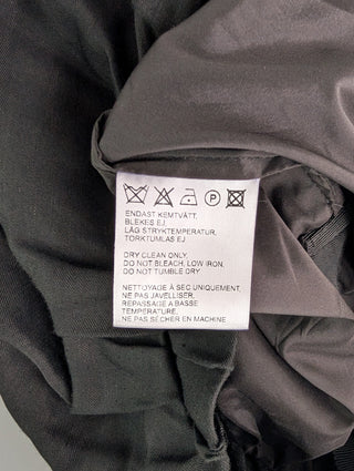 Black Flare Skirt With 2 Side Pockets