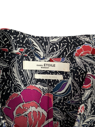 Floral Print Long Sleeves Dress