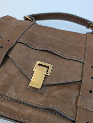 Brown Medium PS1 Crossbody Bag