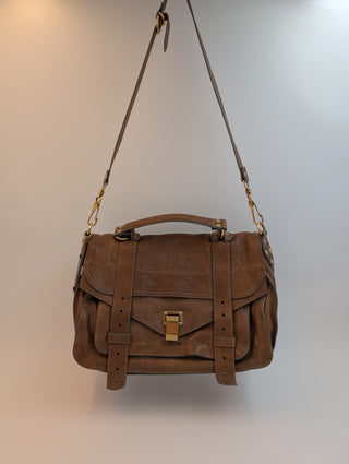 Brown Medium PS1 Crossbody Bag