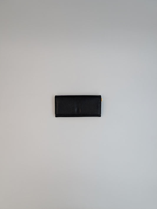 Black Anagram Long Wallet