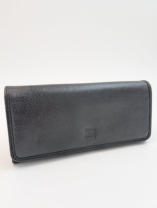 Black Anagram Long Wallet