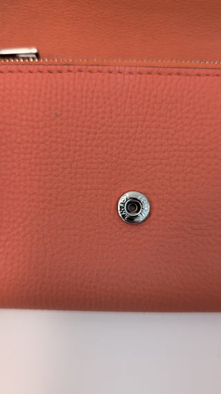 Brown Anagram Vertical Wallet