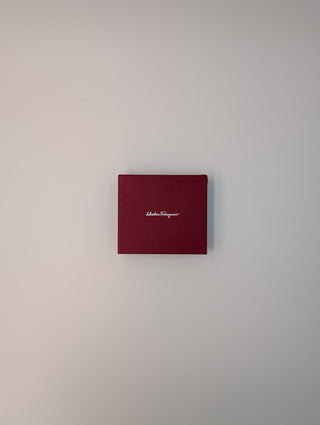 Green Gancini Calfskin Leather Wallet