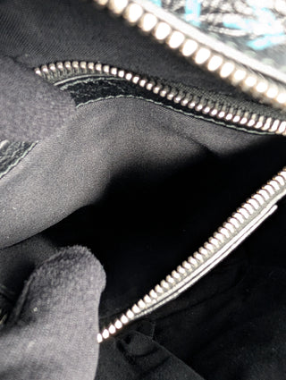 Black Graffiti Bazar XS Shopper Tote